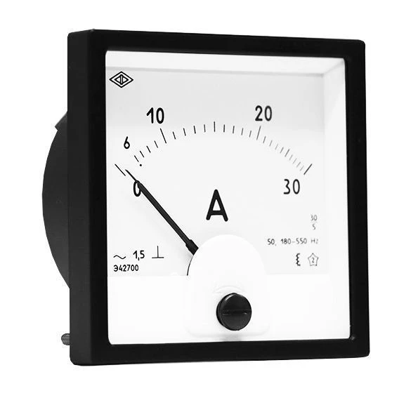 Panel-Mounted Microammeter, Milliammeter, Ammeter, and Voltmeter for Accurate Measurement E42700