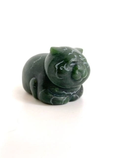 Tiger Figurine "Jade" - Decorative Souvenir