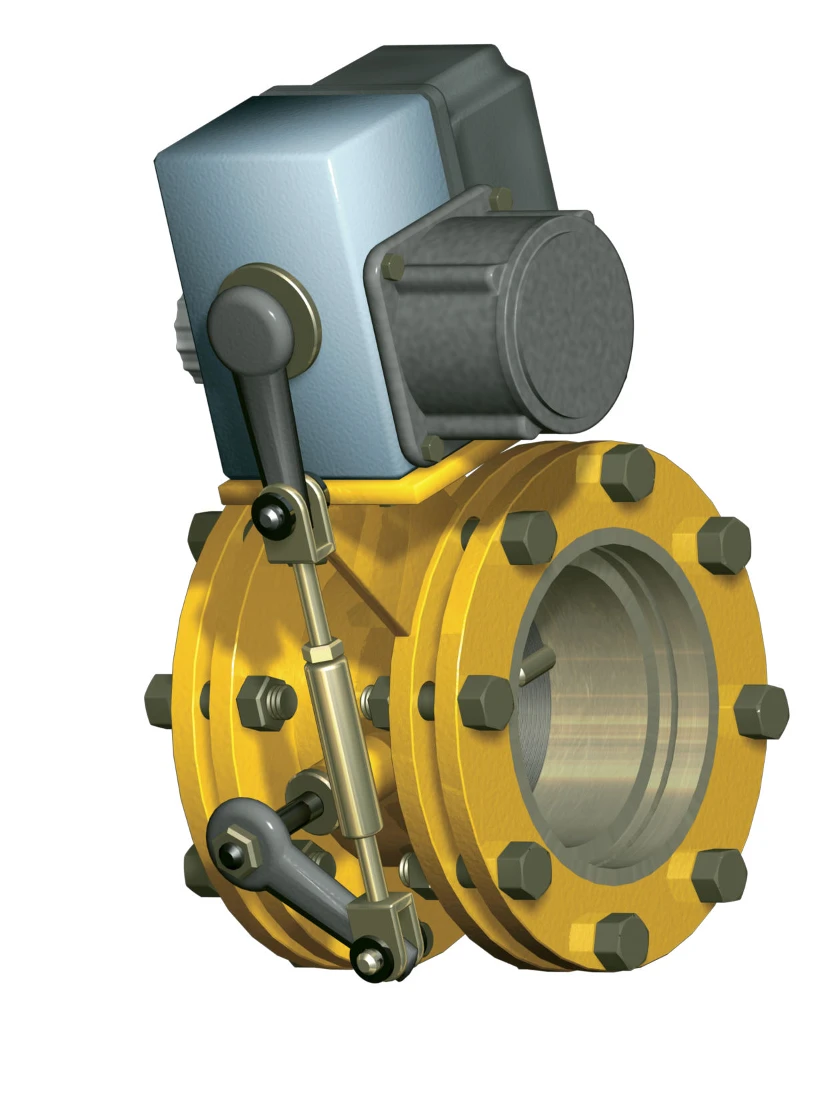 AMAX Throttle Valves for Natural Gas - ZDE Model