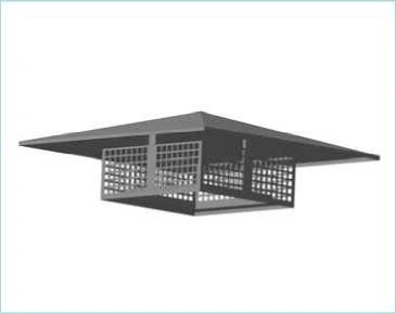 Weather Protection for Radial Fans ZONT