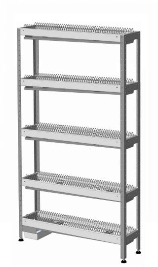 Stainless Steel Plate Rack C-5T-0.3/1.2/1.6 for Storage and Drying