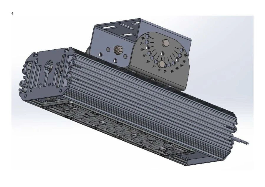 مصباح LED تصميم صناعي "MTM IoT" سلسلة كيوبيك 60 وحدة واحدة 59 واط