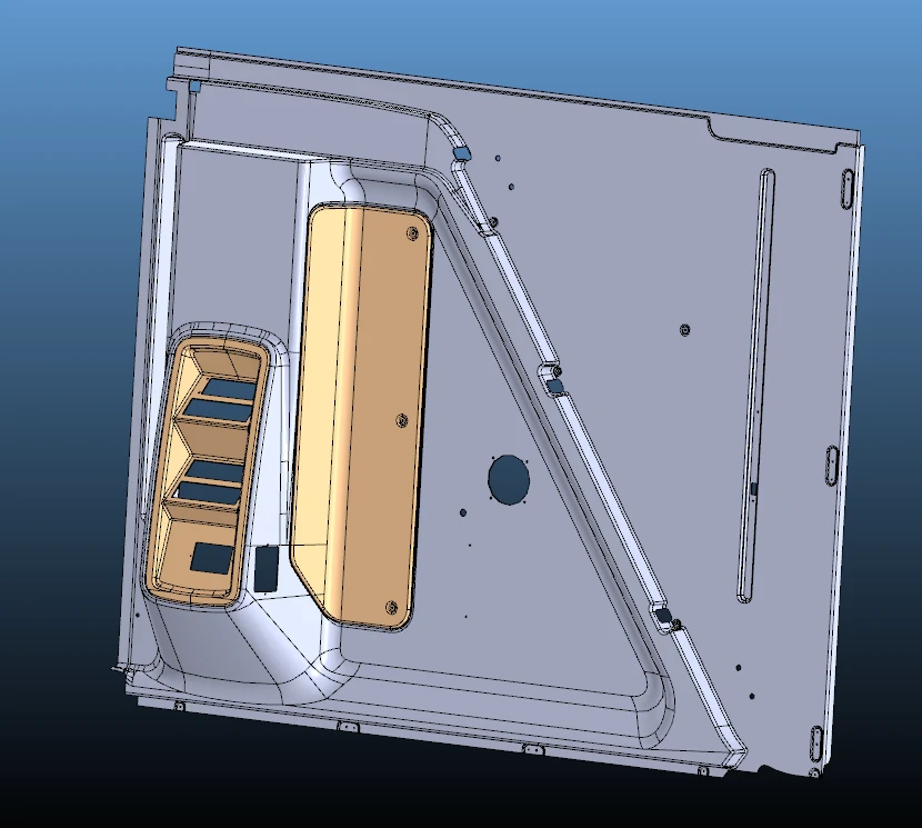 Ceiling Console Assembly 5299230-5206030-50
