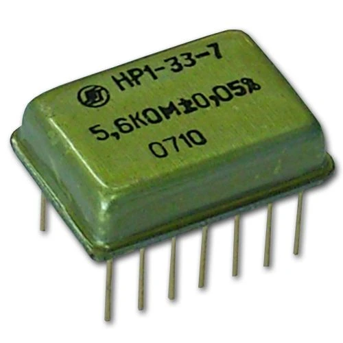 Precision Resistor NR1-33 for Electrical Measurements