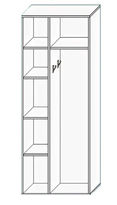 Cleaning Equipment Storage Cabinet RL 02/09
