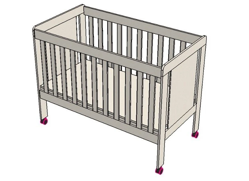 Minimal Children's Bed, Art. 19-0019