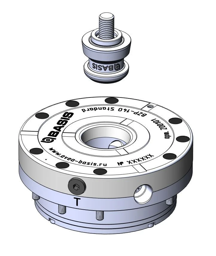 وحدة BZP-140 القياسية لتثبيت قطع العمل