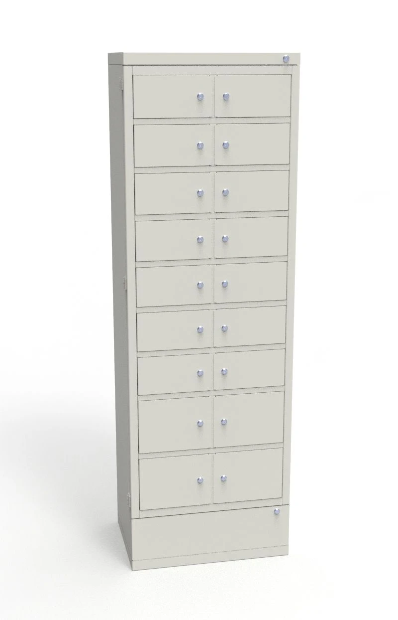 Subscriber Cabinet ASH-18 OD for 18 Cells with Common Service Door