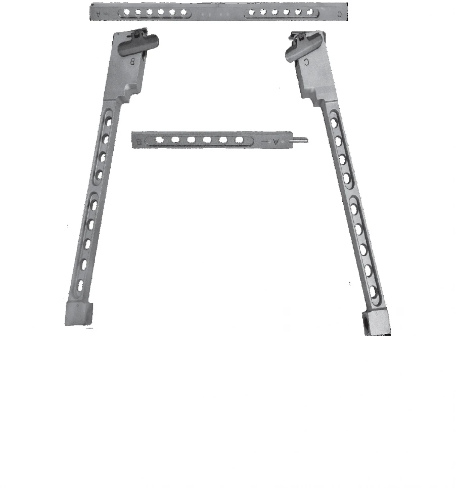 ملاقط تثبيت الحوض ضد الصدمات، الطراز 150.030