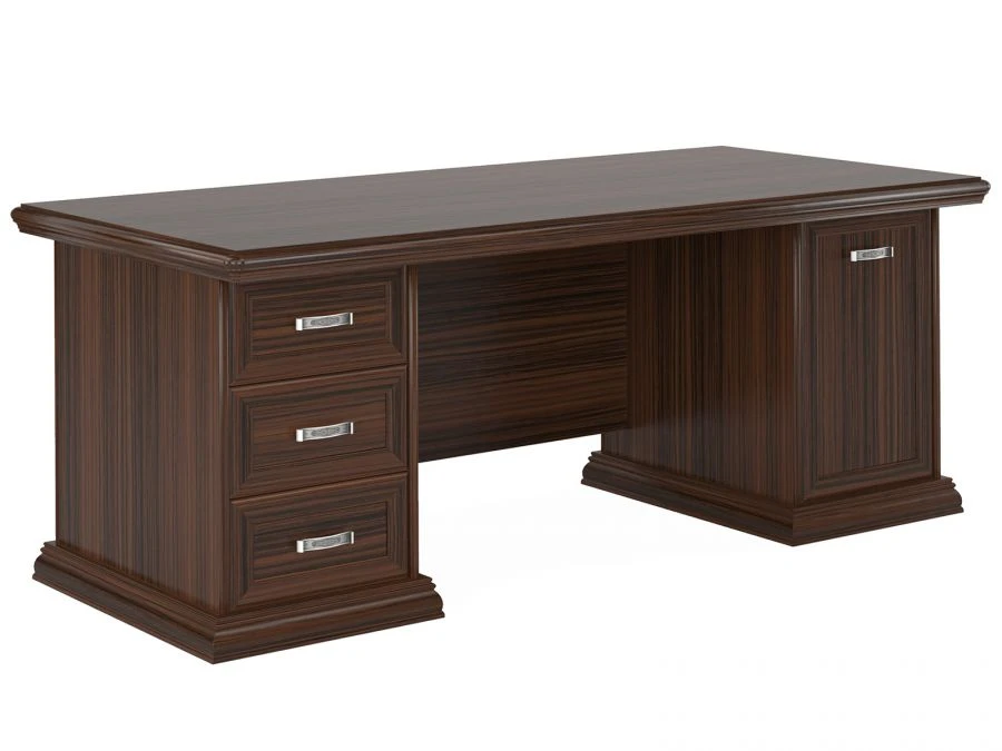 Classic Executive Desk in Ebony - Model LRD203