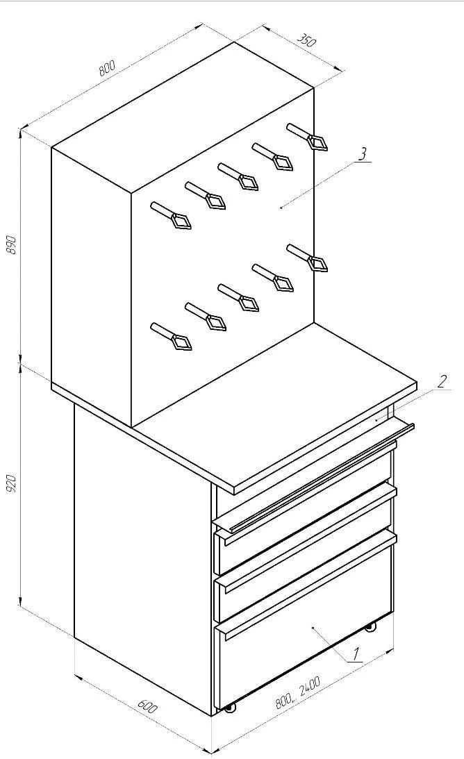 Laboratory Titration Table ML-ST
