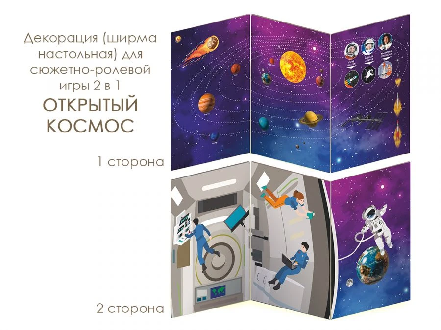 2-in-1 Role-Playing Game Panel OPEN SPACE
