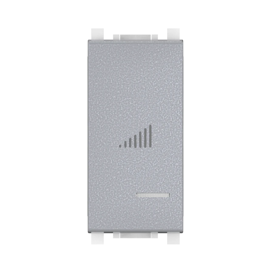 LED Dimmer Switch 200W, 230V, Silver, Model 72205.S