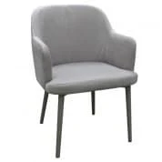 Monica AL Chair with Metal Frame