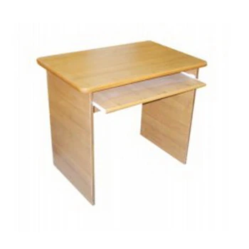 Computer Desk with PVC Edge Banding and CPU Stand