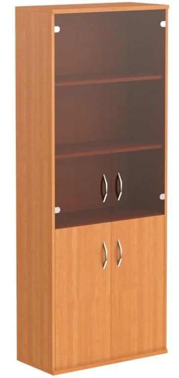 Document Cabinet with Glass Doors