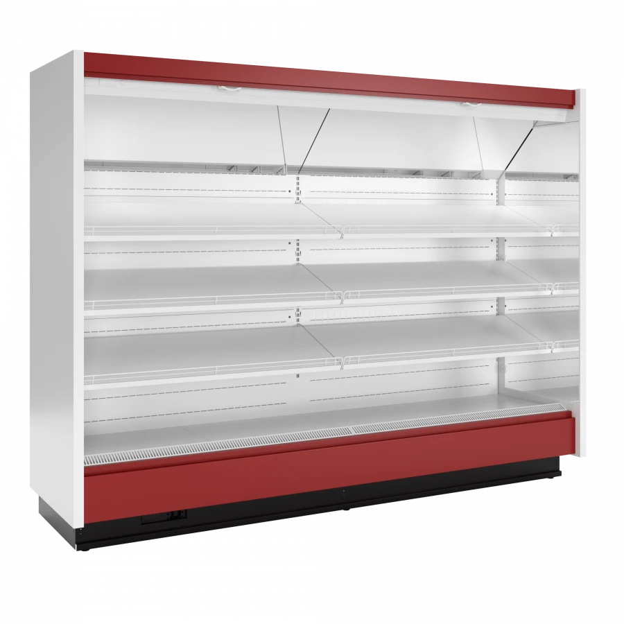 Universal Wall-Mounted Display Refrigerator Sofia 195/71 VXSnp-2.5 with Glass Doors