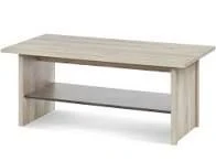 طاولة قهوة خشبية مع MDF مغلفة