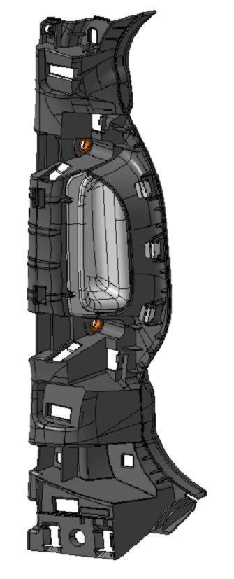 Right Interior Handle Assembly for Vehicles - 1683354681