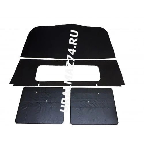 Complete Cabin Upholstery Set for URAL with Black Mesh