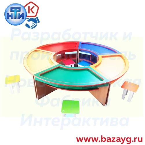 Tactile Sand Complex "Stream" for Preschool Education