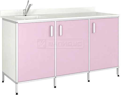 Sink Cabinet with Round Aluminum Frame TM-4LKN