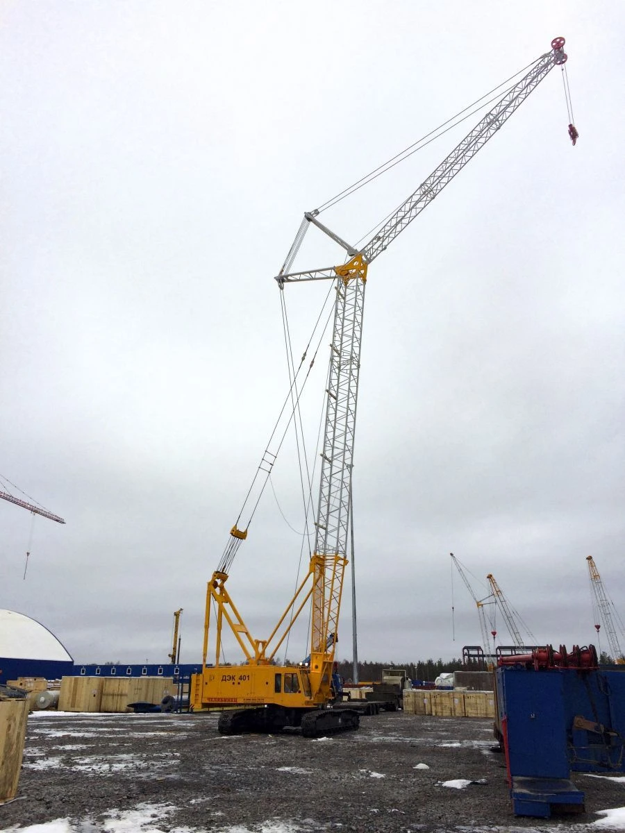 Self-Propelled Crawler Crane DEK-401 Diesel-Electric