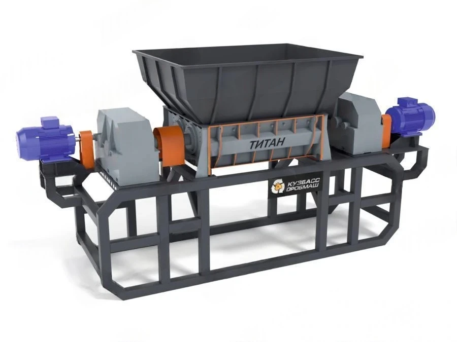 TITAN 450 Industrial Shredder Dual-Shaft Processing Equipment