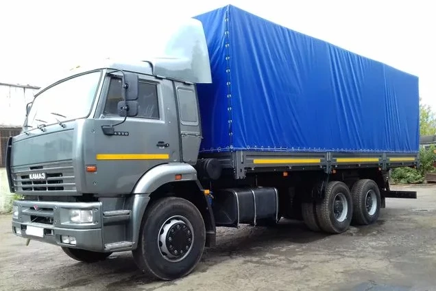Specialized Flatbed Truck Model 336950 on KAMAZ-6520 Chassis