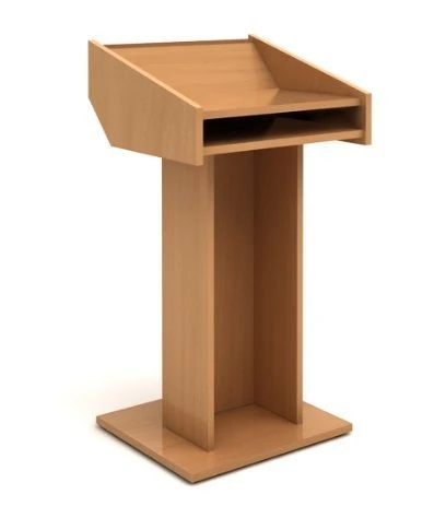 Wooden Lecterns for Space Organization