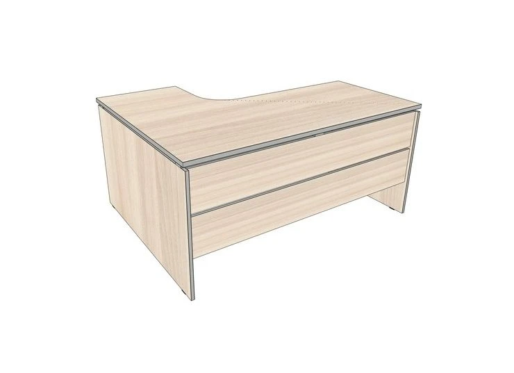 Ergonomic Corner Desk Right/Left 1404/554*1204/704*750 mm AssUE-16