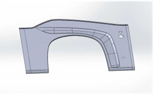 Front Right Arch Panel for Vehicles 5299230-5402505-51/B