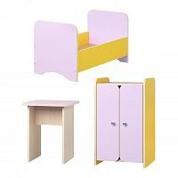Doll Furniture Set: Doll Bed