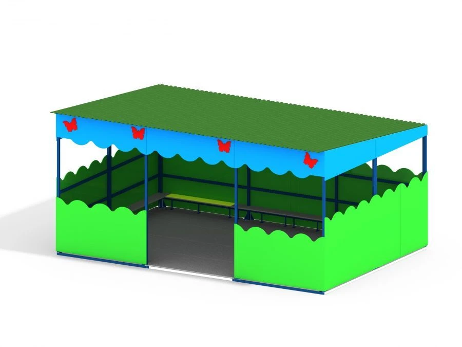 Veranda Gazebo 6x4 Meters MF 5.501