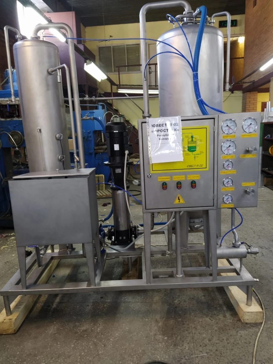 Beverage Production Equipment - Saturation Installation Model 6H-02