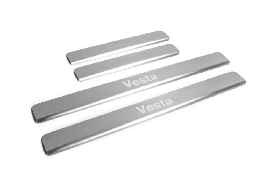 RIVAL Door Sill Protectors for Lada Vesta/SW/SW Cross 2015-2017 (Set of 4)