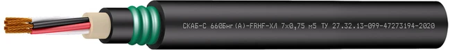 Universal SCAB Cable for Extreme Operating Conditions SКAБ-S 660Bng(A)-FRHF-ХL