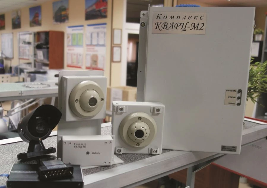 Digital Audio-Video Registration Complex "KVARC-M2" A174.421411.008-128 for TEП70BS Locomotive