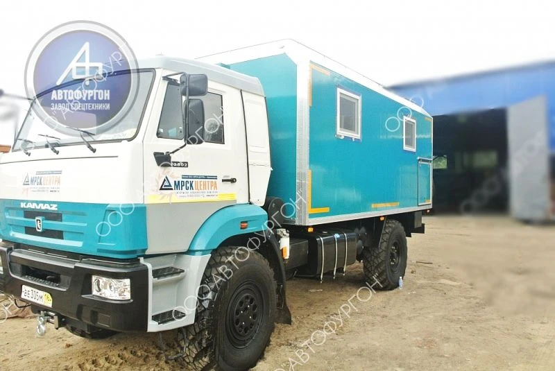 Command and Control Vehicle on KAMAZ-43502 Chassis Type 27393