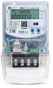 Multifunctional Single-Phase Static Electric Energy Meter ATOM 1 S7.1