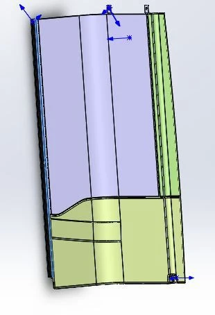 Front Partition Panel 5299-401P-7800100