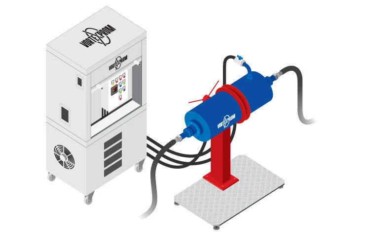 VORTEXPROM CMD5 Cold Mixing Device for Lubricants