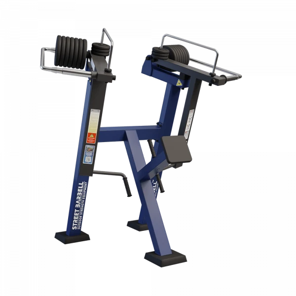 Standing Converging Belt Pull Machine with Adjustable Load