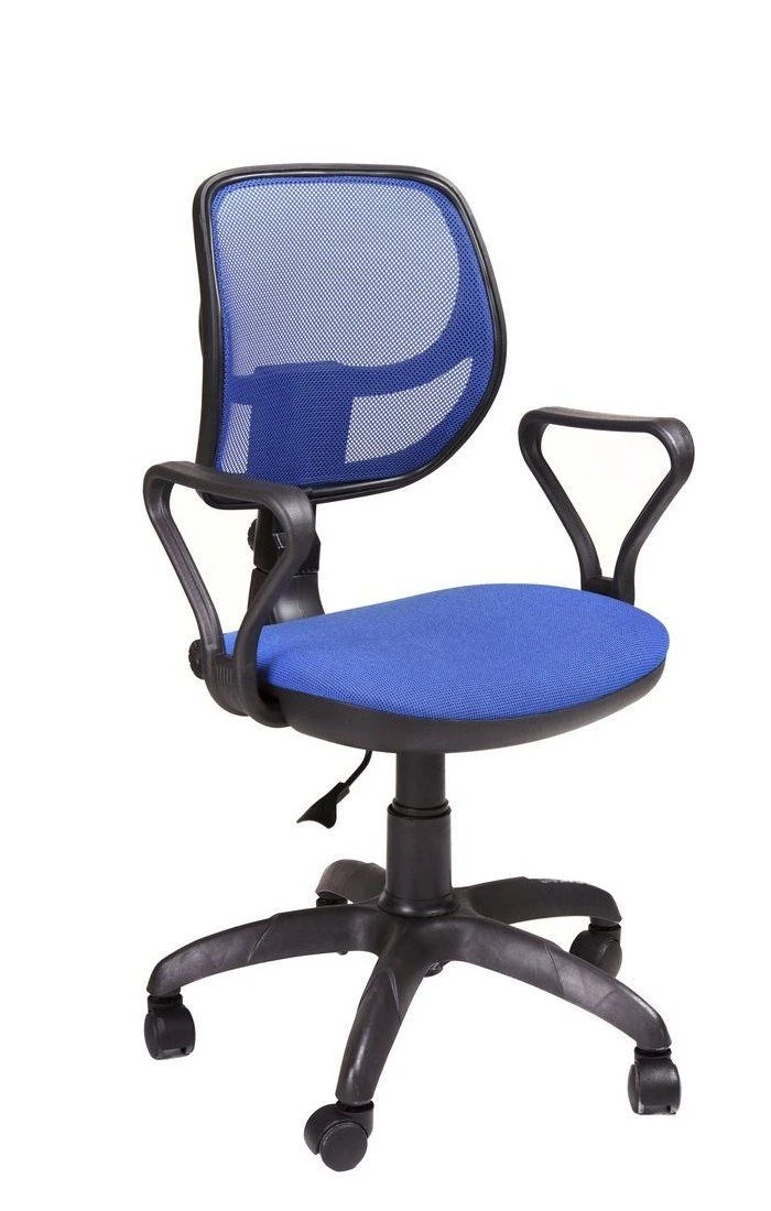 Saturn Metal Frame Office Chair with Textile Upholstery