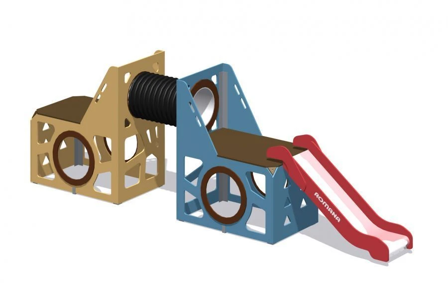 Children's Play Complex for Thematic Games and Physical Development - Romana 115.24.00