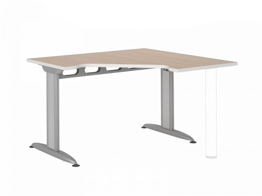 Next Collection 140 METAL T DX Workspace Station, Art. 25572