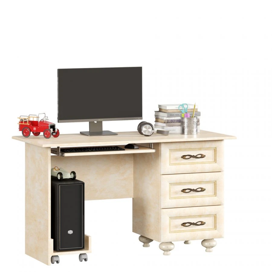 Alexandria LD.510050.000 Table (Lento/Rustica Leather Finish)