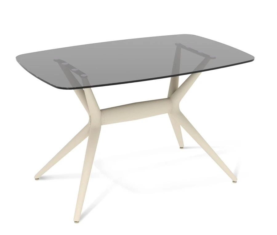 Sheffilton Glass Top Table SHT-TU30-2/TT26 118/77