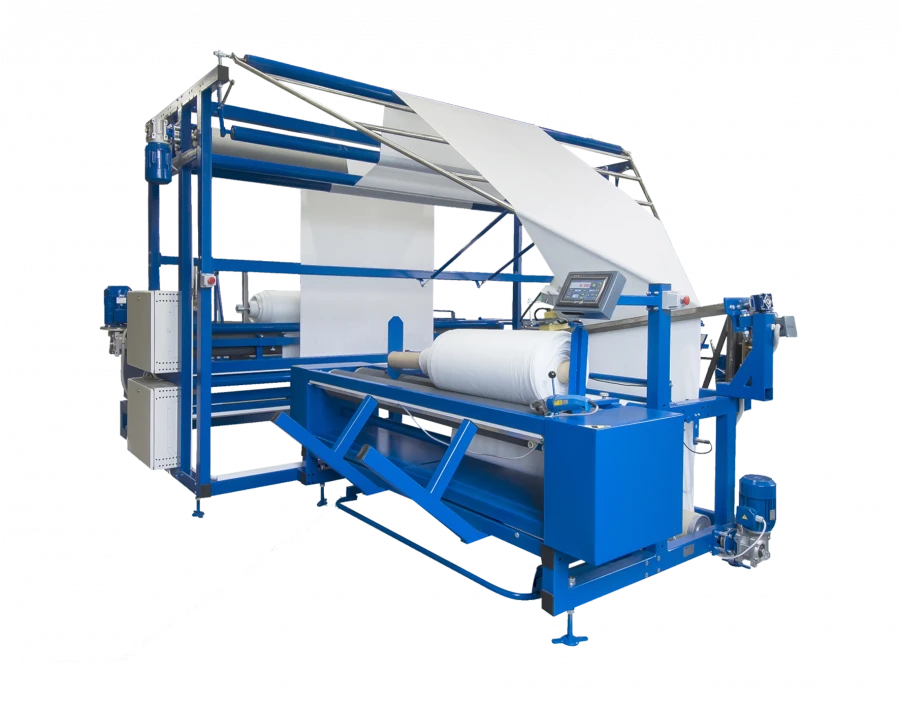 Measuring and Winding Machine Model C02.2 for Non-Woven Materials