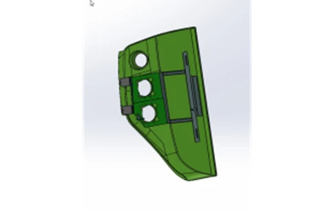 Right Assembly Blockfar Panel AP 5299-5311200
